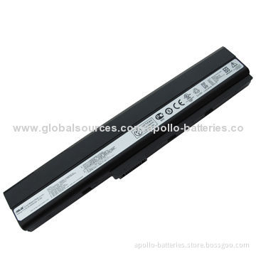 Laptop Battery 6-cells 10.8V 4,400mAh for ASUS X5I A42/A52/A62/B53/F85/F86/K42/K62 Series
